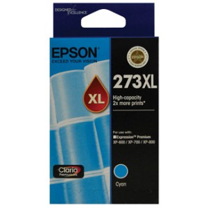 Epson 273XL High Capacity Cyan For XP-600, XP-700, XP-800