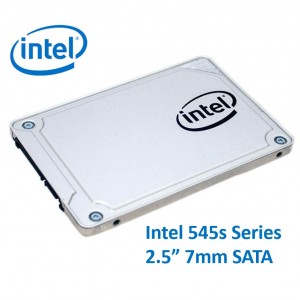Intel 545s Series 2.5&quot; 256GB SSD SATA3 6Gbps 550/500MB/s 7mm TCL 3D NAND 75K/85K IOPS 1.6 Million Hours MTBF Solid State Drive 5yrs Wty